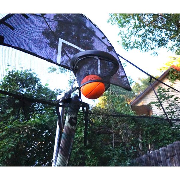 Jump Slammer Trampoline Basketball Hoop