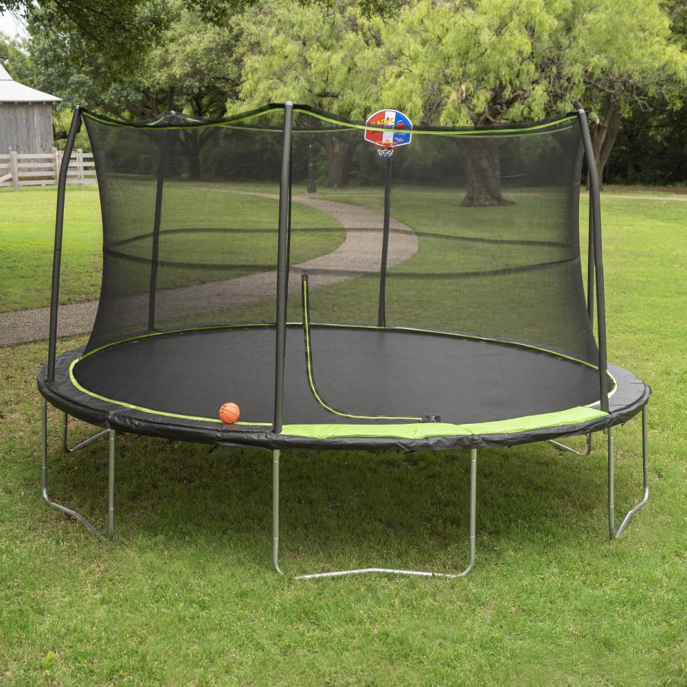 JumpKing 14 ft. Round Combo Trampoline