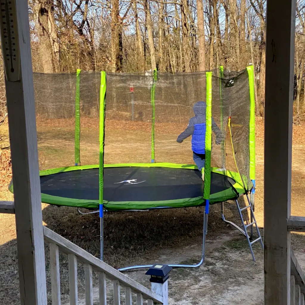 Kangaroo Hoppers 14FT Trampoline with Safety Enclosure Net