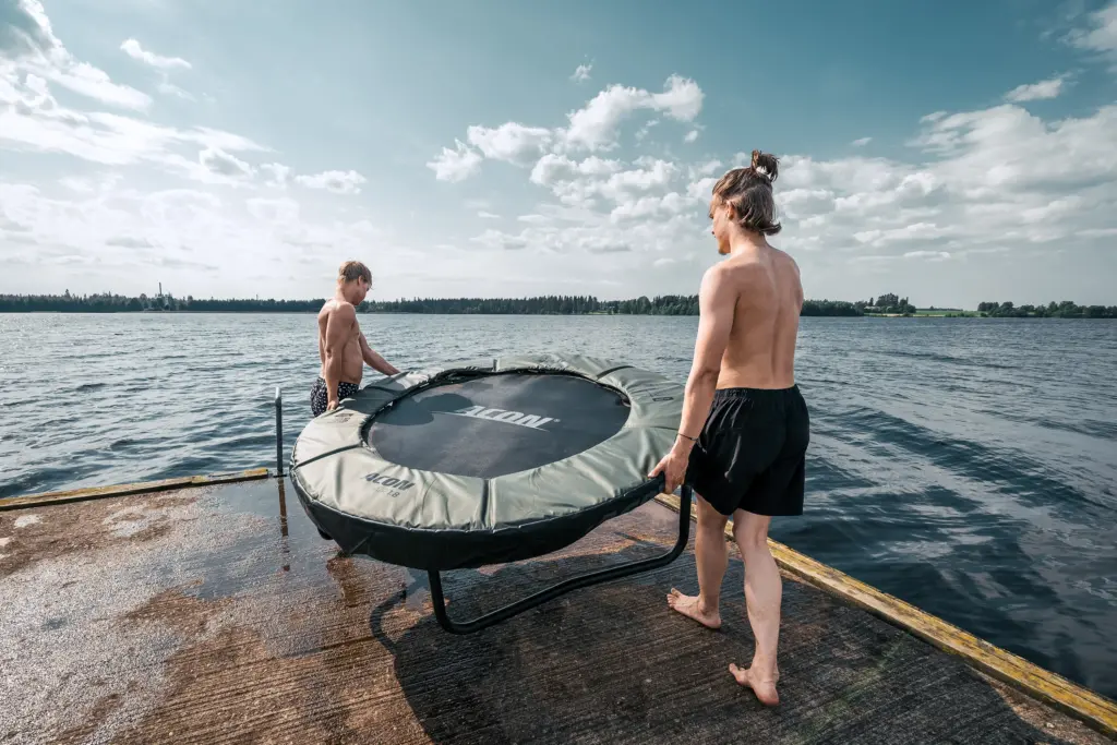 Lifting the Trampoline