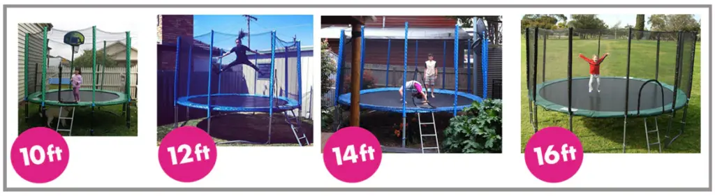 Trampoline Sizes for Adults