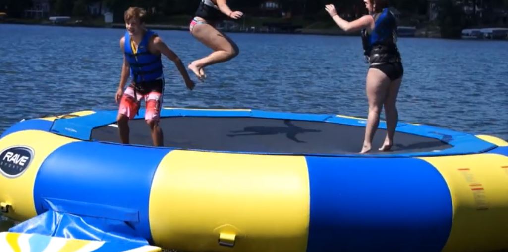 RAVE Sports Aqua Jump Eclipse 20' Water Trampoline