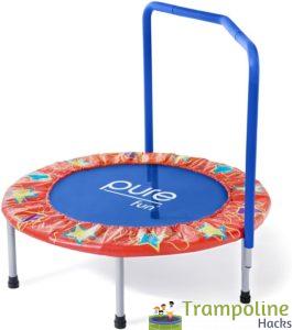 Toddler Trampoline with Handlebar