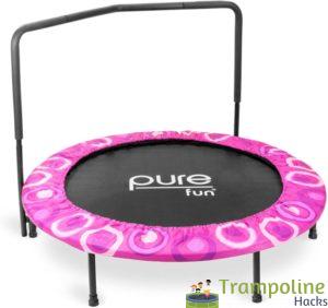 Toddler Trampoline with Handlebar