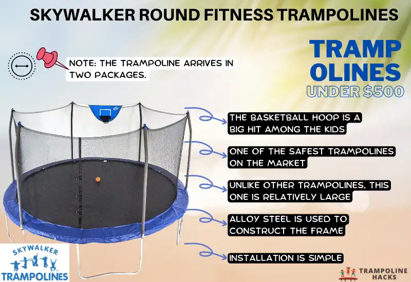 Skywalker Round Fitness Trampolines