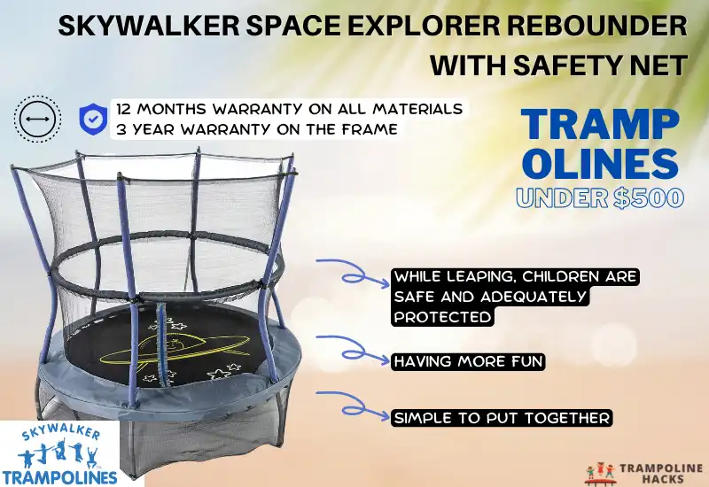 Skywalker Space Explorer Rebounder with Safety Net