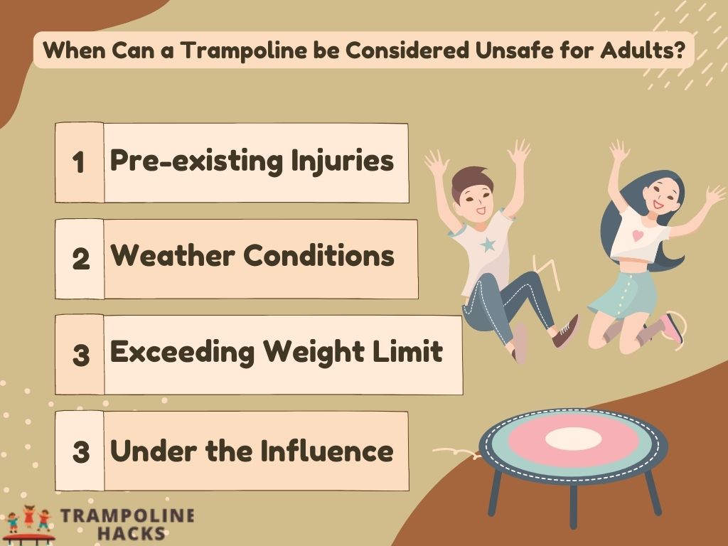 When Can a Trampoline be Considered Unsafe for Adults