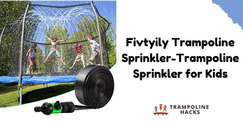 Fivtyily Trampoline Sprinkler-Trampoline Sprinkler for Kids