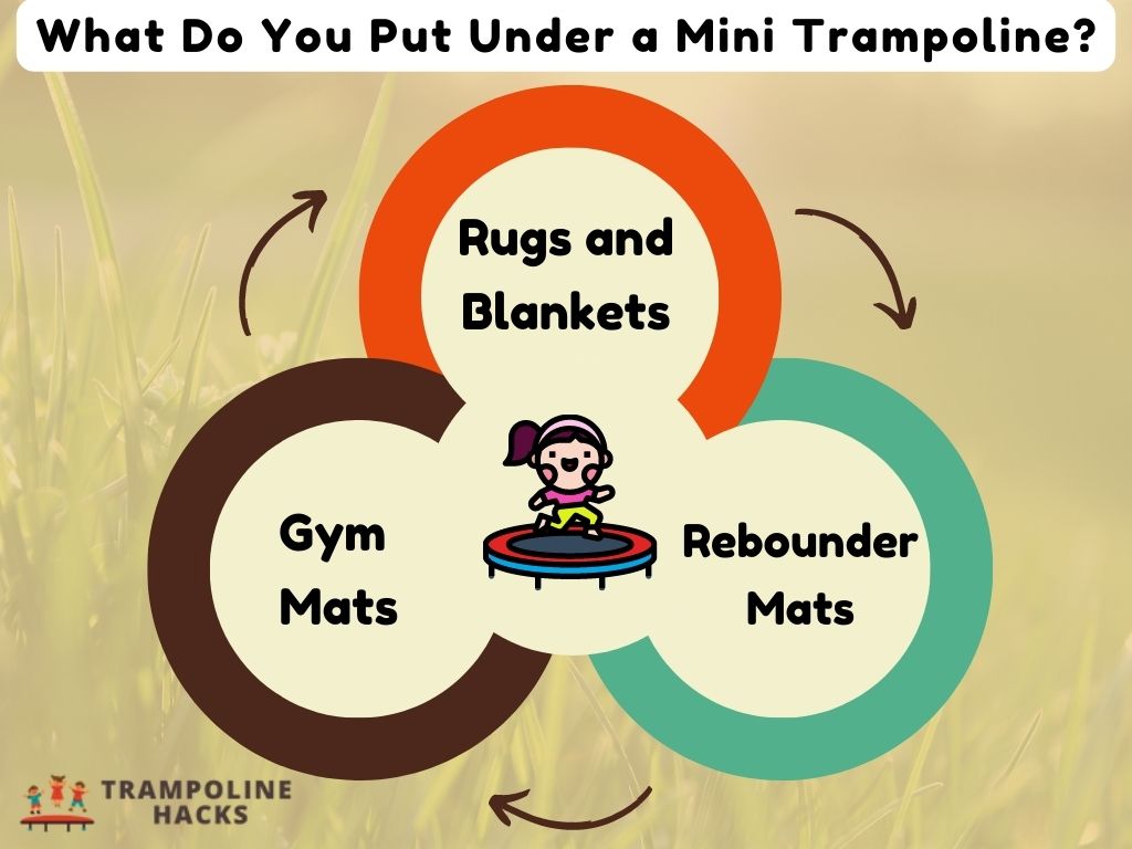 What Do You Put Under a Mini Trampoline