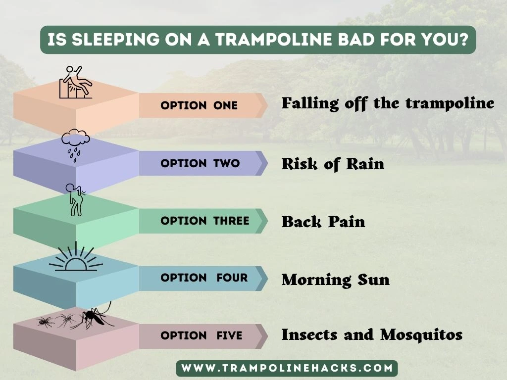 Is Sleeping on a Trampoline Bad for You