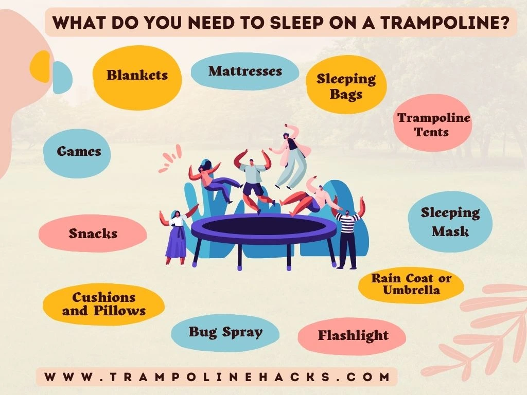 What Do You Need to Sleep on a Trampoline