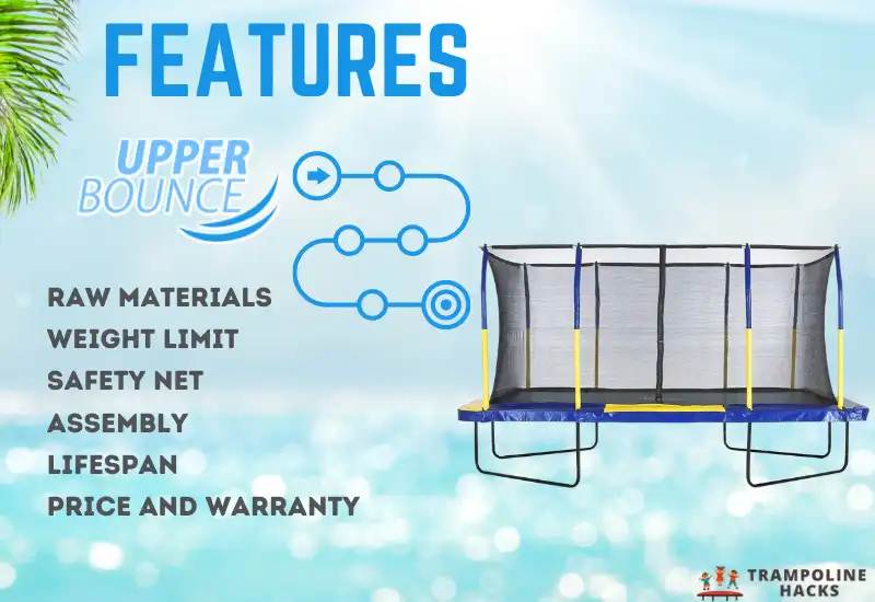 Features of Upper Bounce Trampoline