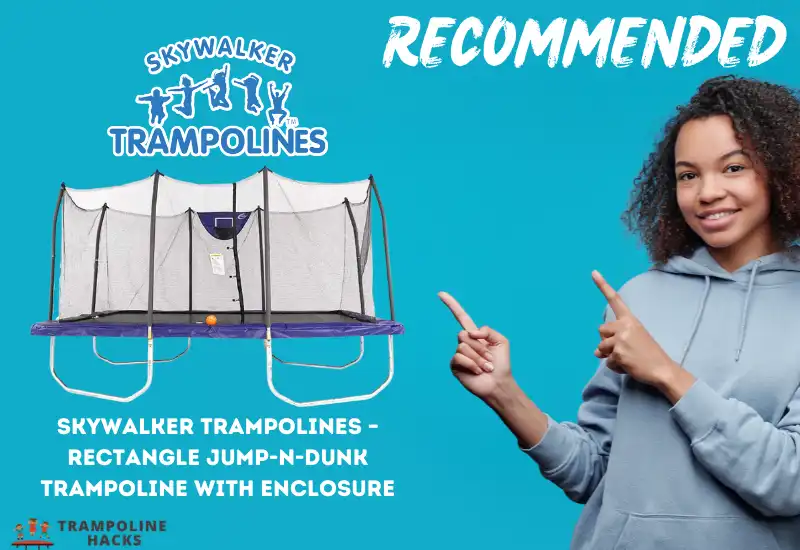 Skywalker Trampolines - Rectangle Jump-N-Dunk Trampoline