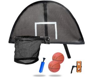 JumpTastic Trampoline Basketball Hoop