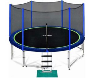 Zupapa 12 FT Kids Trampoline with Enclosure Net